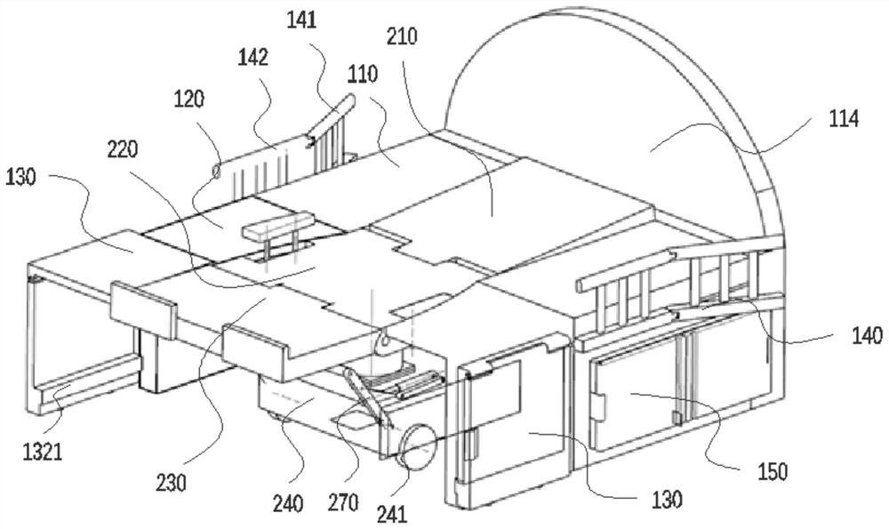 multifunctional bed for the elderly