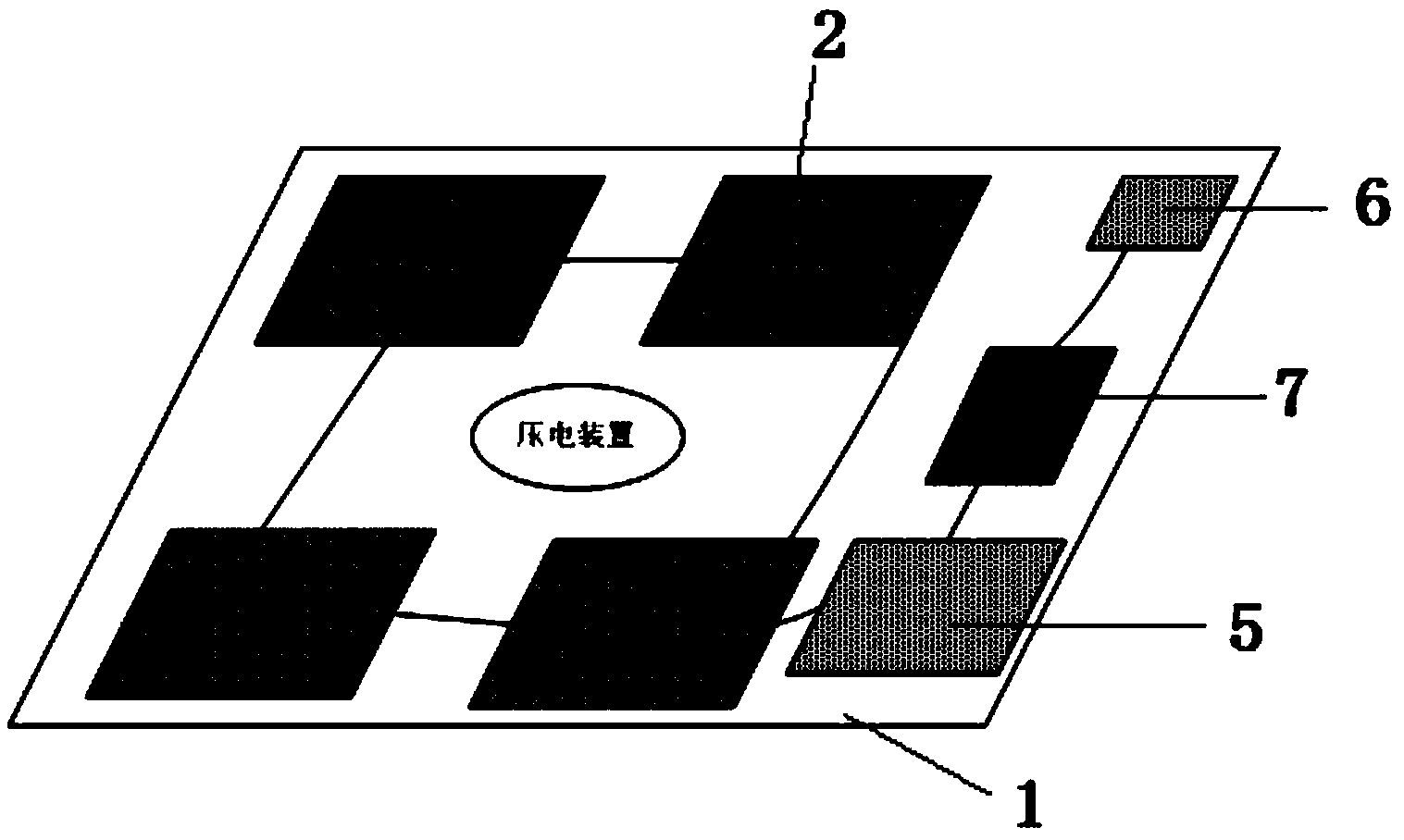 Flexible electricity generation power supply and flexible display screen