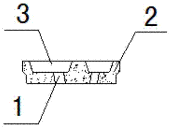 On-line pouring molding method for burner nozzle of heating furnace