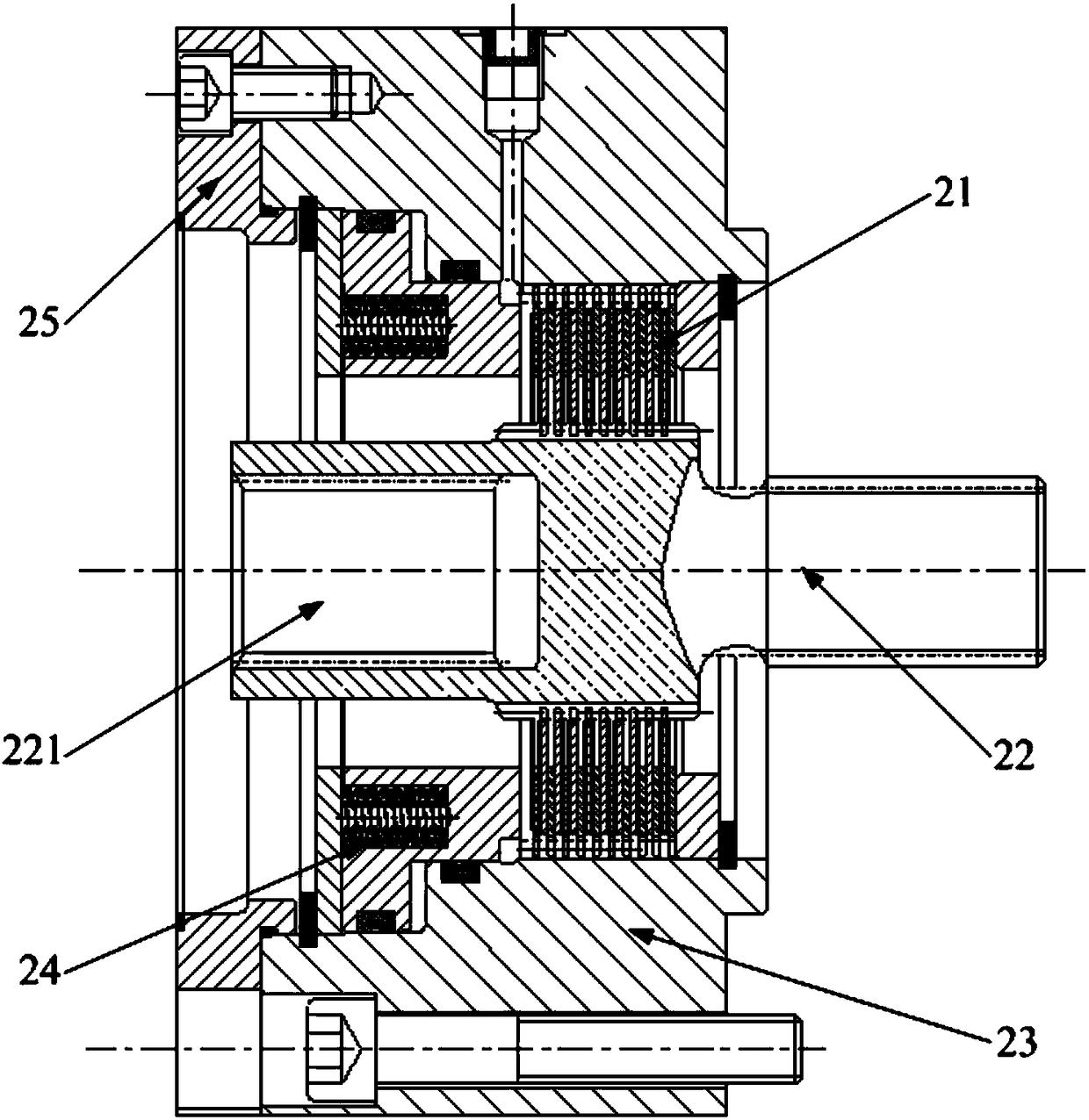 Rotary drilling rig and rotating system thereof