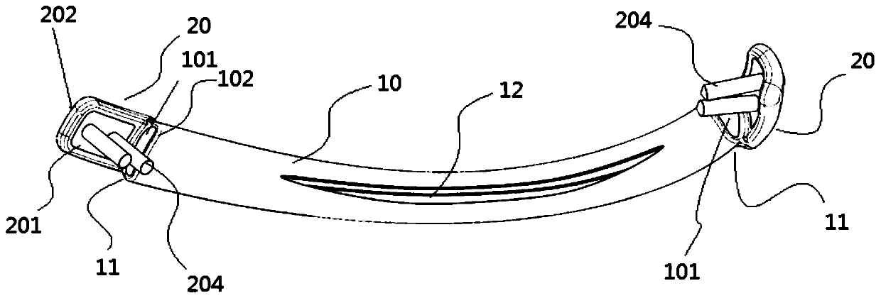 3D printing individual rib replacement prosthesis and preparation method thereof