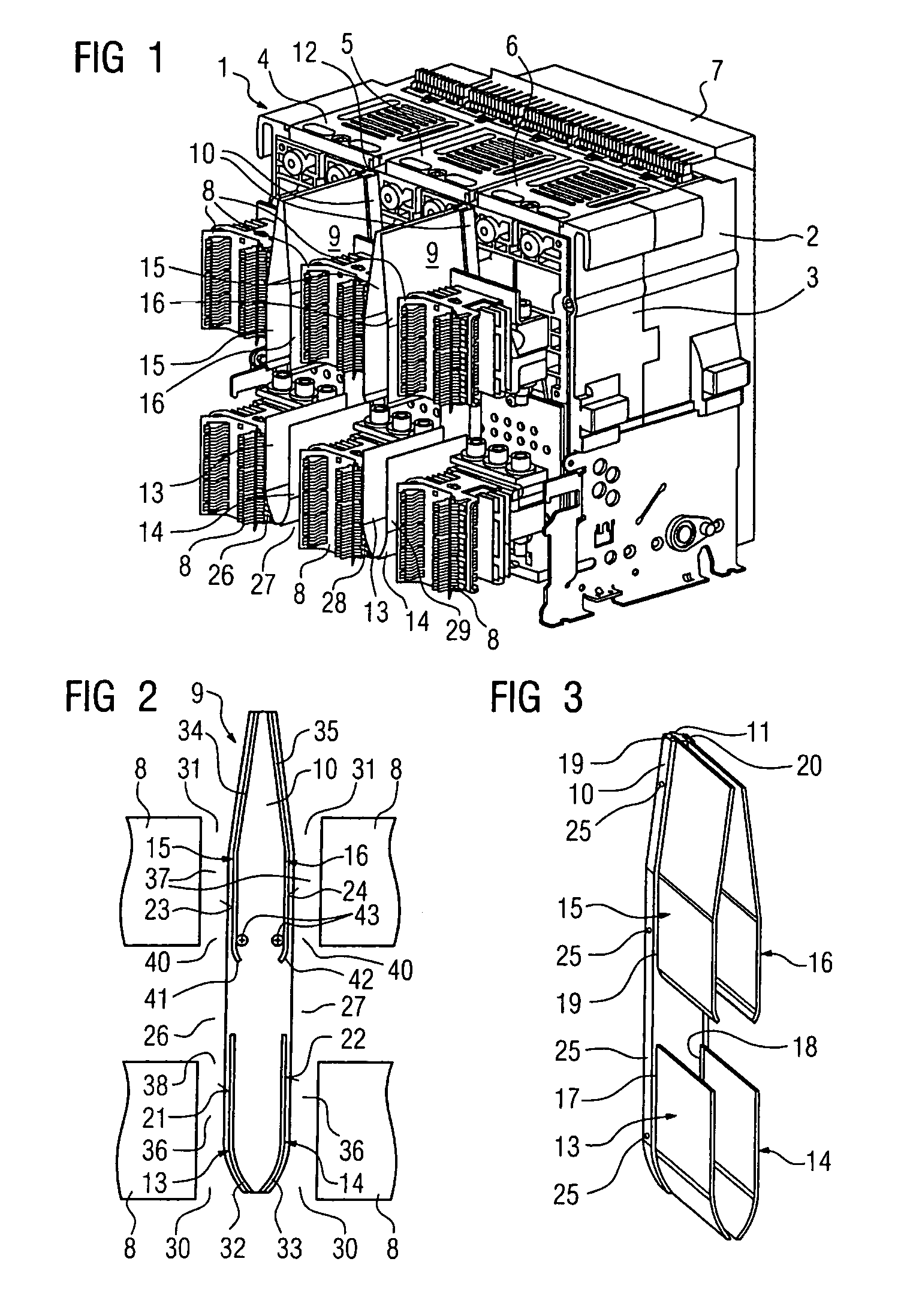 Air guidance device for cooling a switch part of an electrical switch