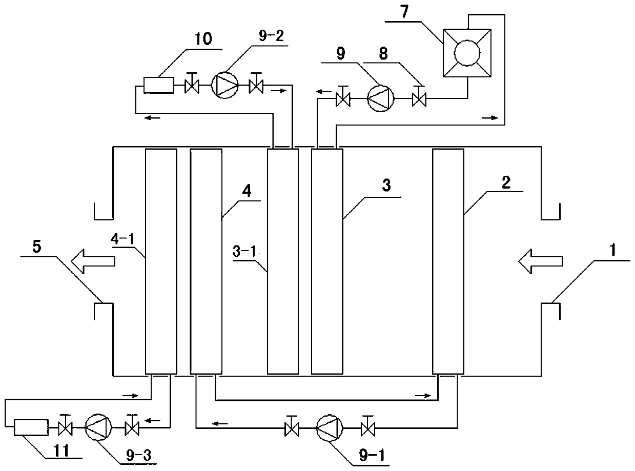 Chimney white smoke low-energy-consumption treatment method