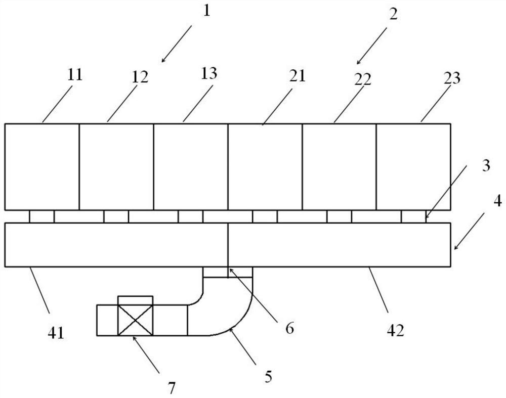 Gas engine intake system, gas engine and automobile