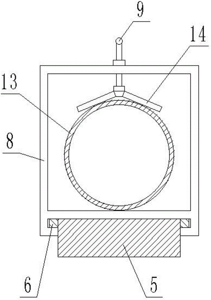 Electrically driven turnover welding device for bent pipes