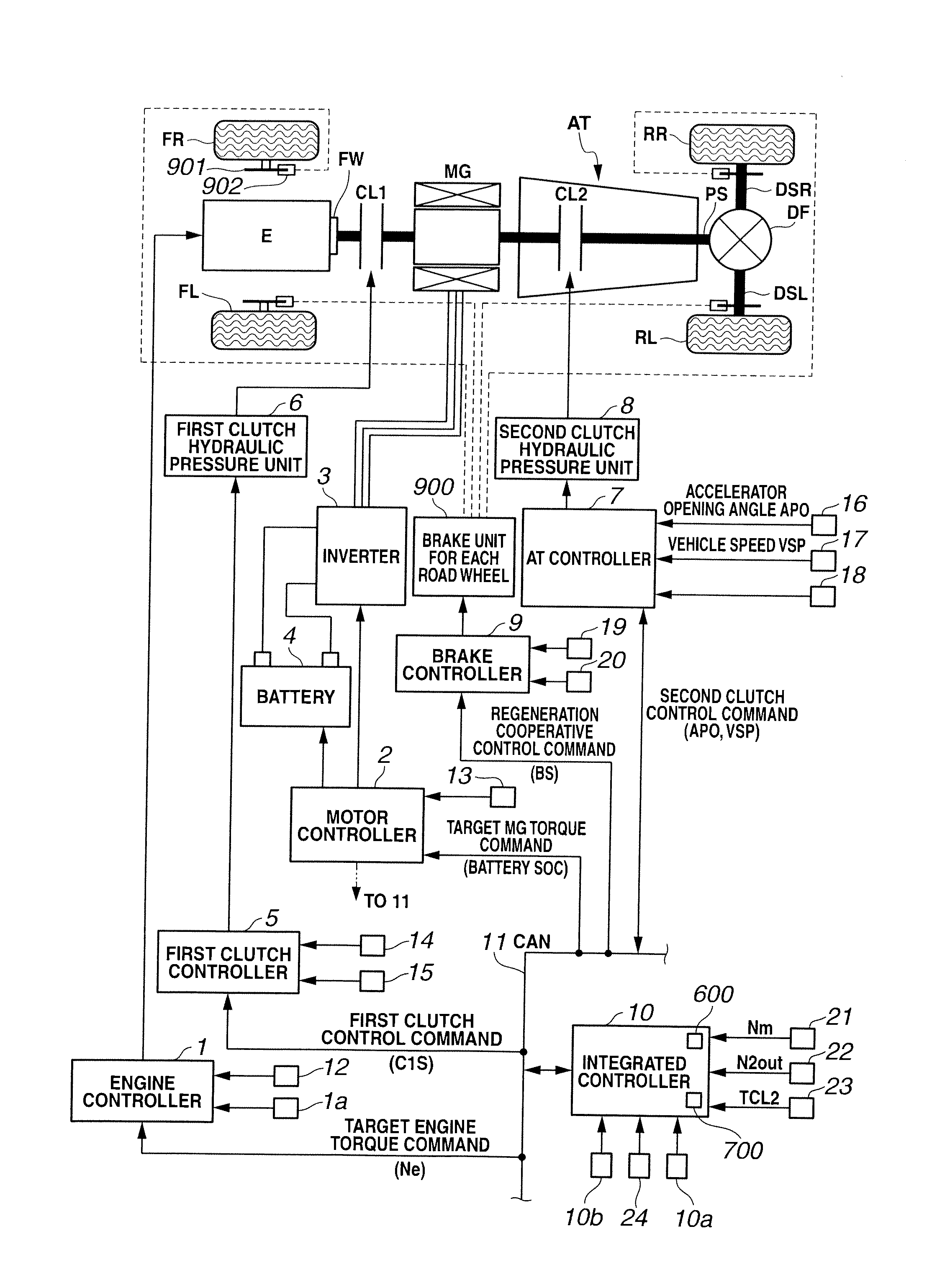 Control apparatus for vehicle and control method therefor