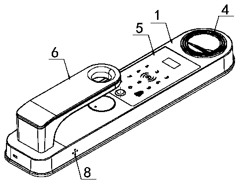 Intelligent lock capable of talking