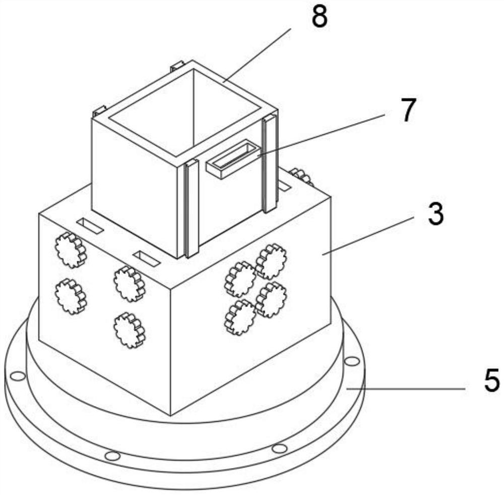 Orchid planting substrate fumigation equipment