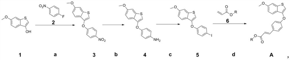 Preparation method of selective estrogen receptor degradation agent and intermediate thereof