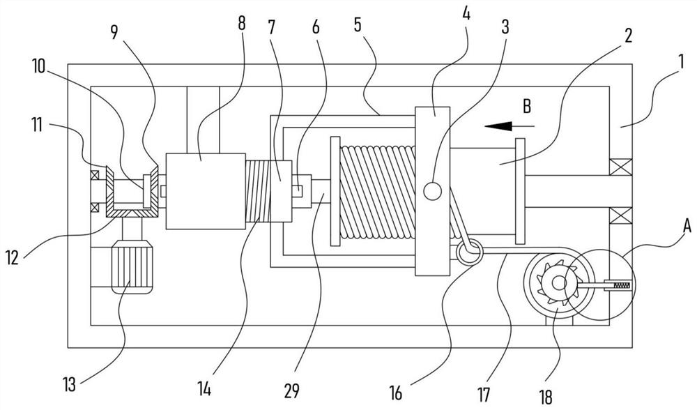 Automatic winding device for cable manufacturing