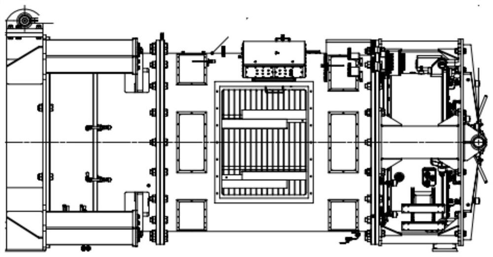 Vertical motor single-lifting-point turning-over auxiliary device and turning-over process