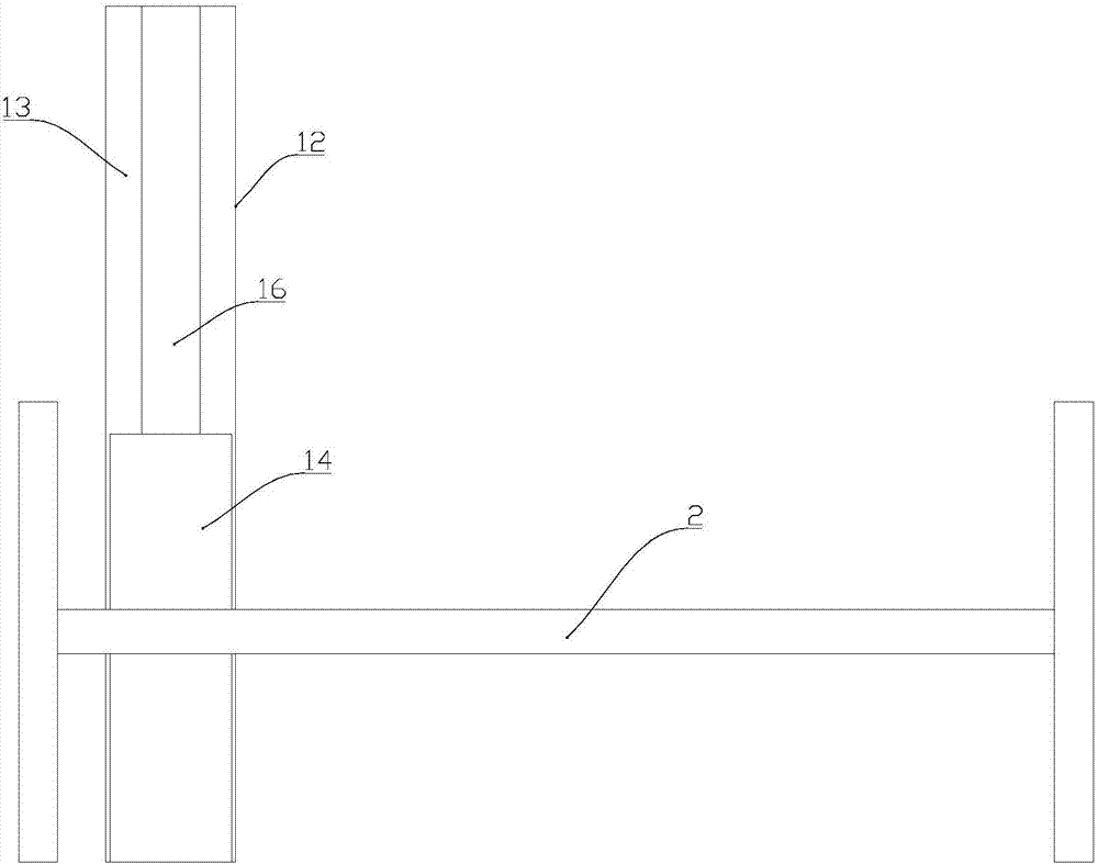 Novel re-beaming machine feeding device