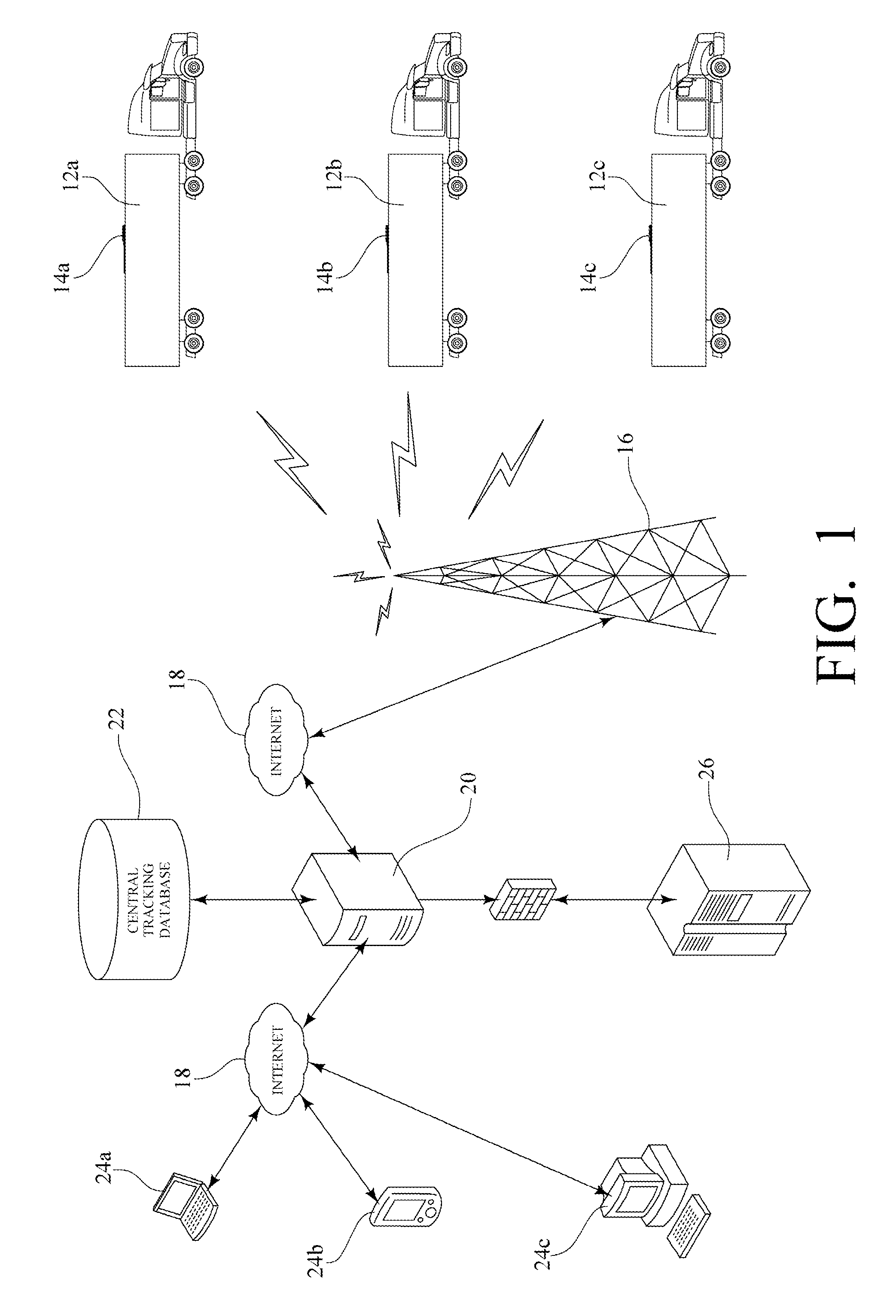 Device, system and method for tracking mobile assets