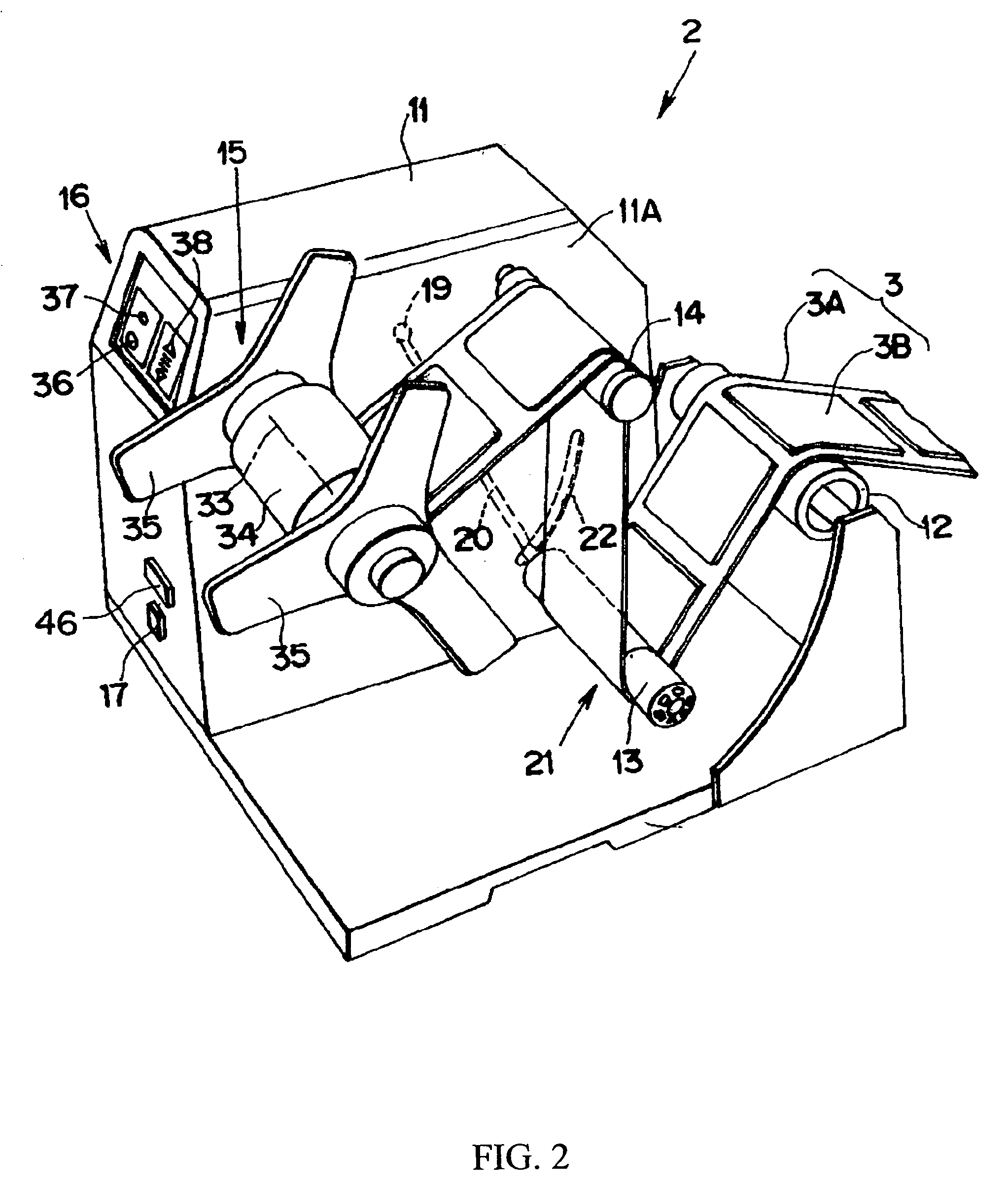 Printing paper winding device