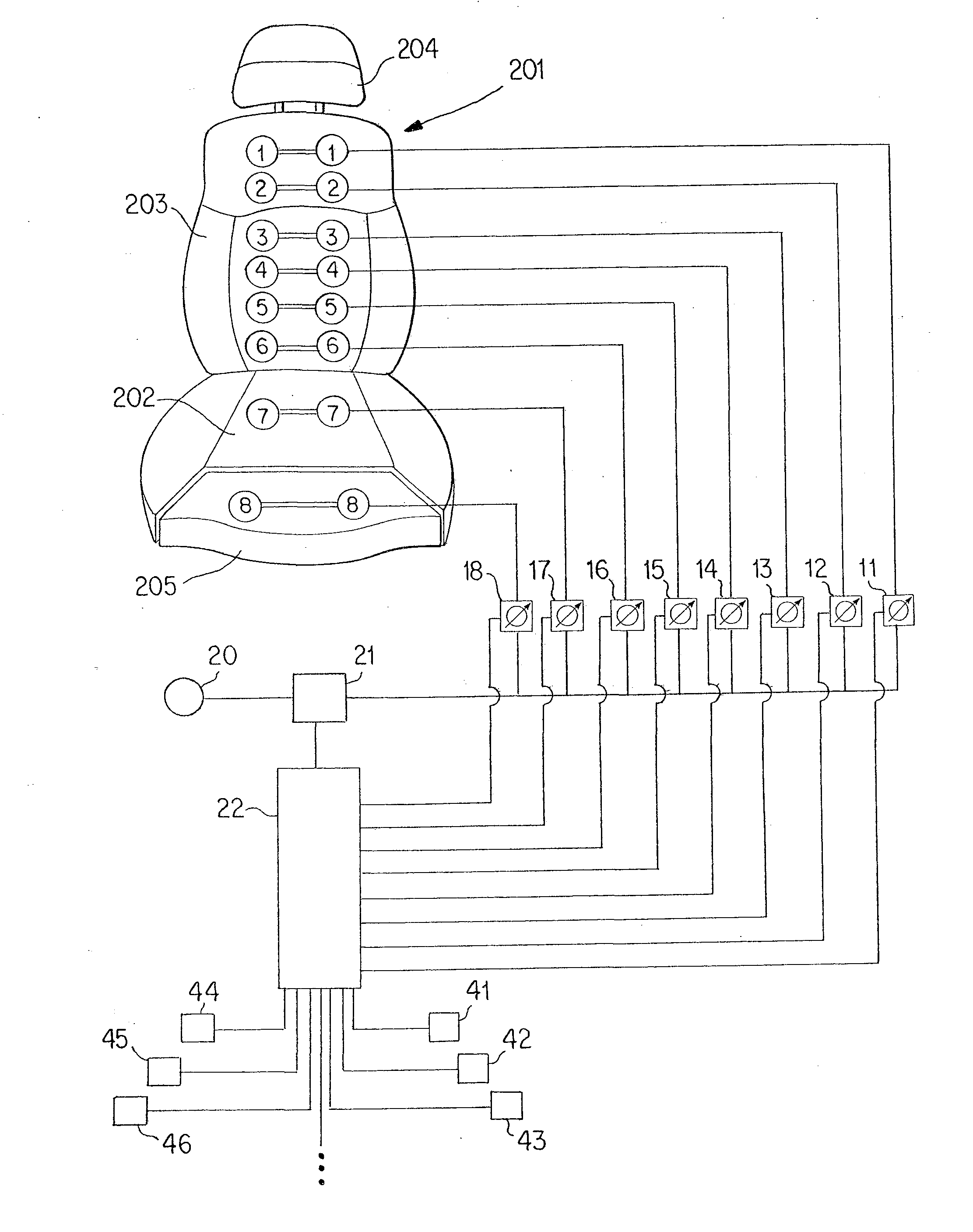 Method and Device for Adjusting a Seat