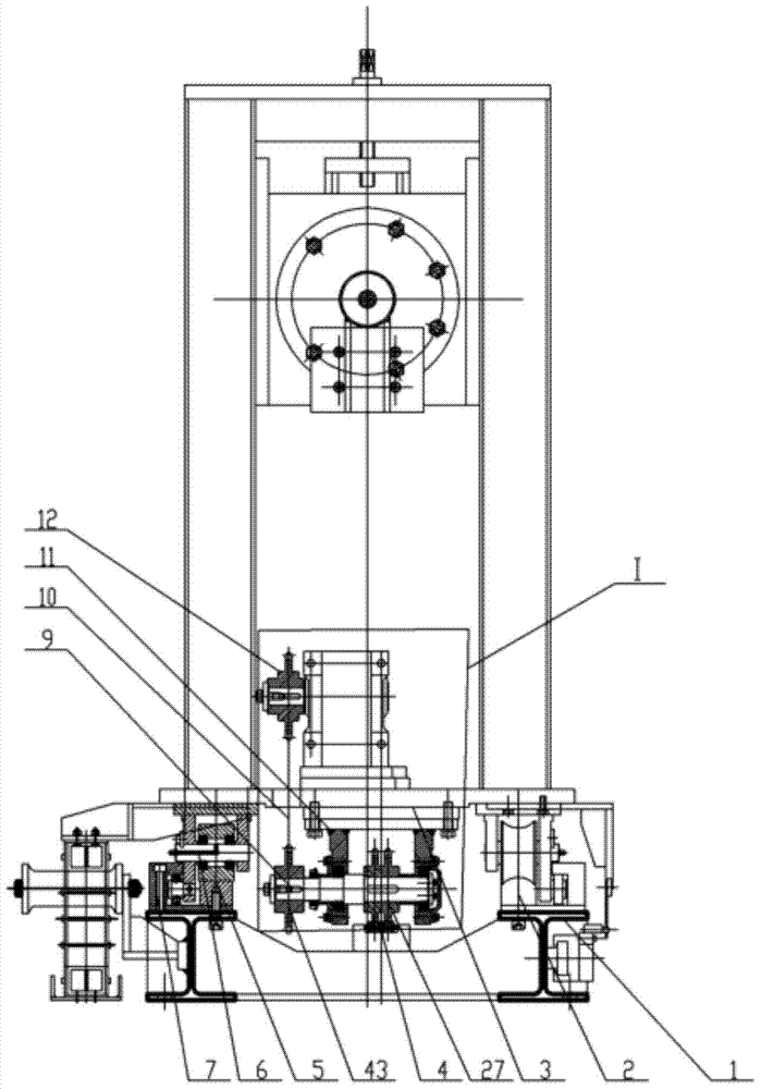 Longitudinal welded pipe inner weld reinforcement grinding machine