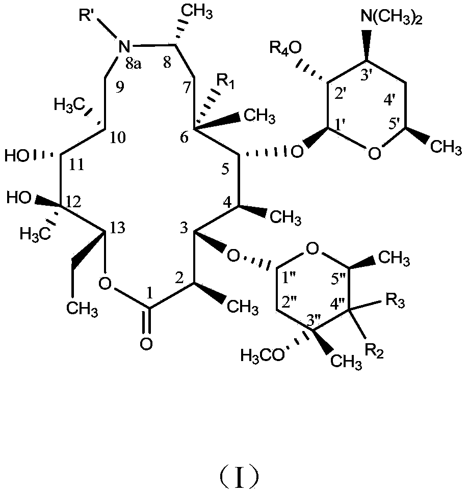 Macrolide compound and preparation method and application thereof