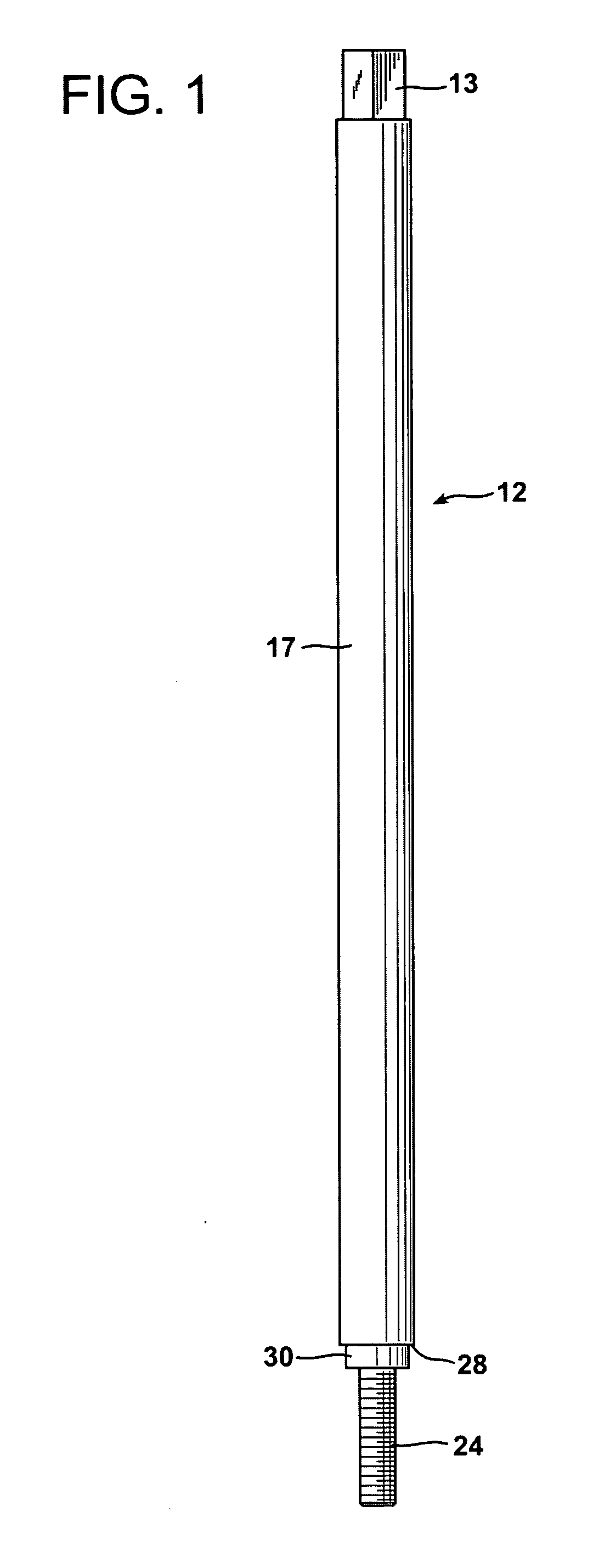Hole coring system with lever arm