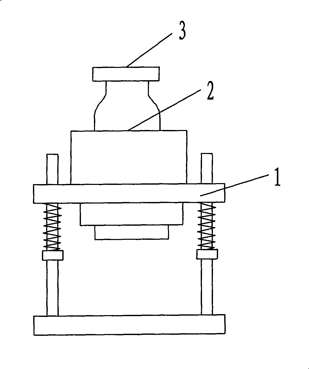 Shell-making method of investment casting of flow guiding body