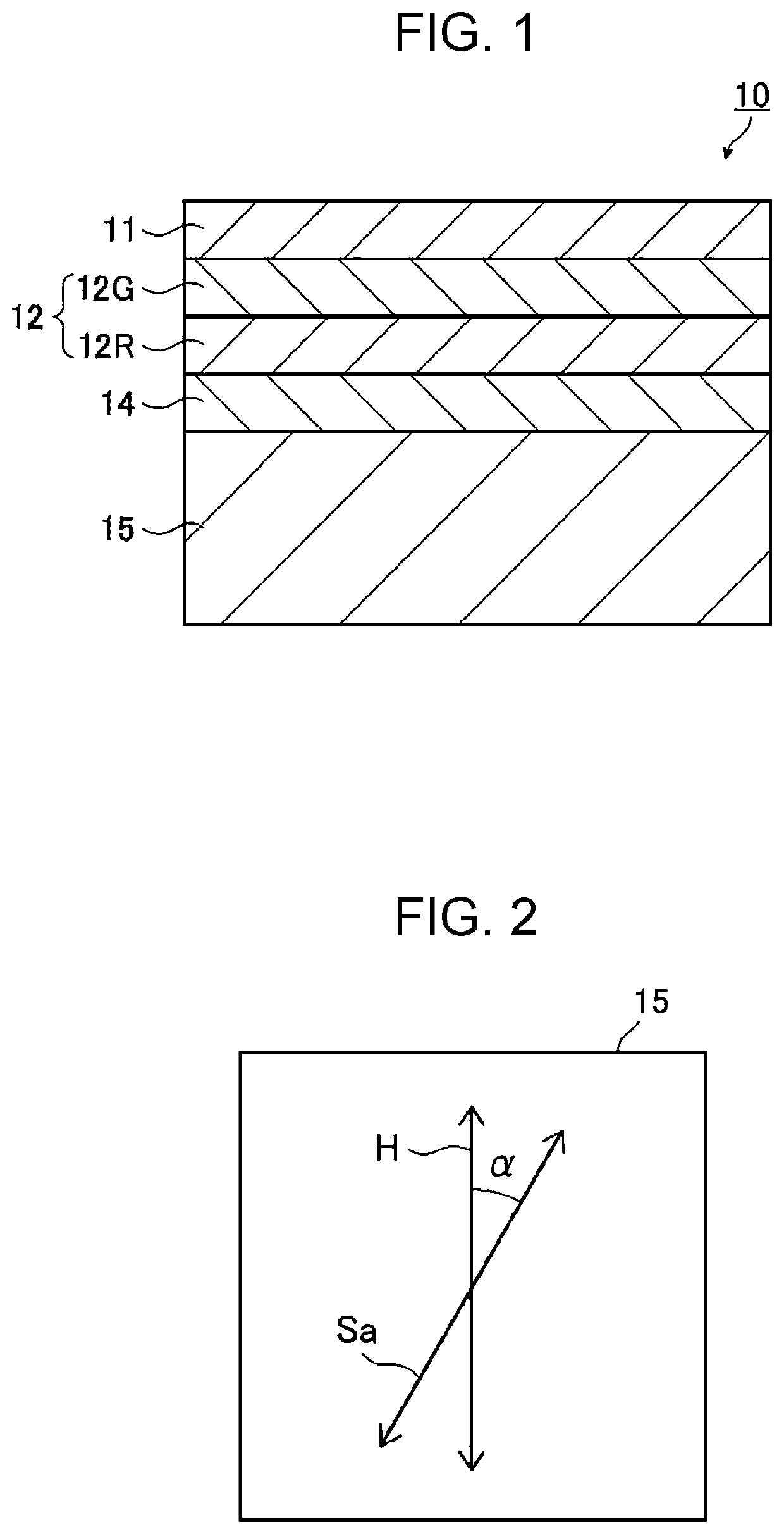 Projection image-displaying member, windshield glass, and head-up display system