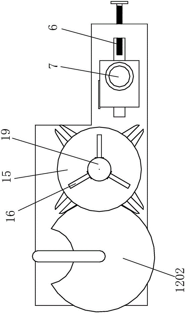 Grooving device for outer surface of lining