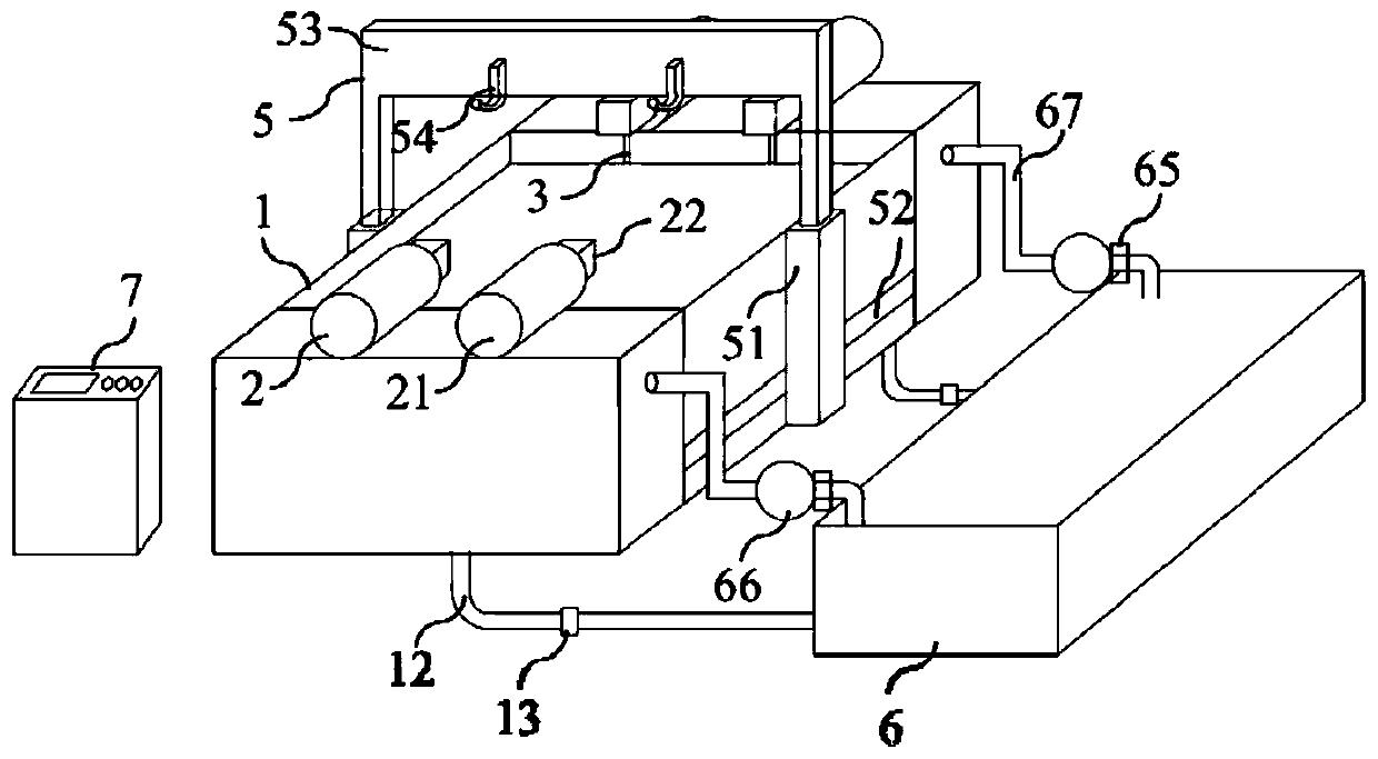 Quenching system and method for box-type workpieces
