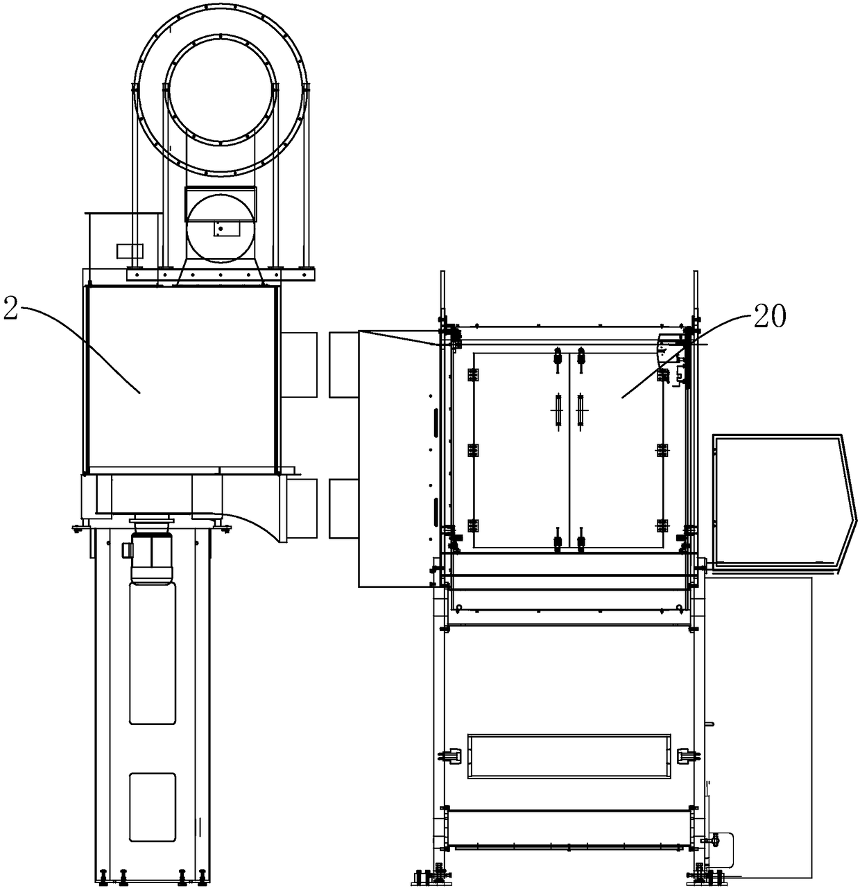 A high-speed printing machine for energy saving and emission reduction