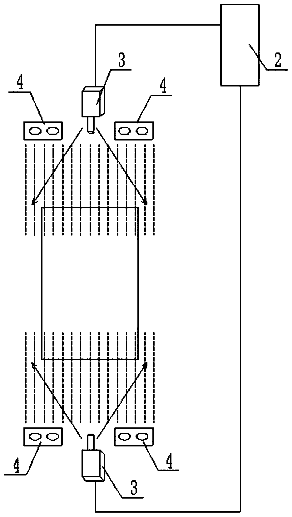 Bidirectional feeding multi-knife bending automatic alignment process method for numerical control bending machine