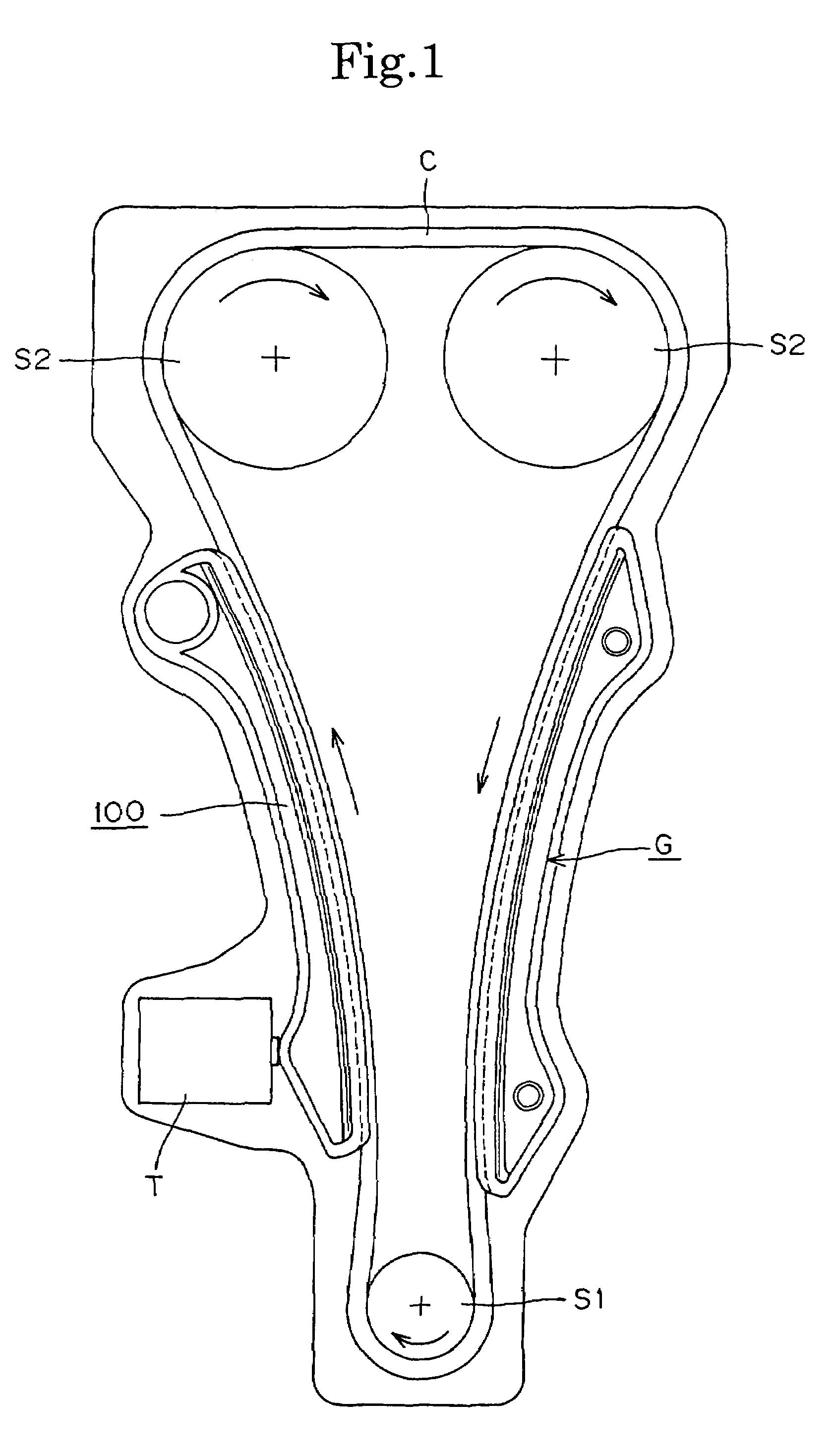 Guide for transmission device