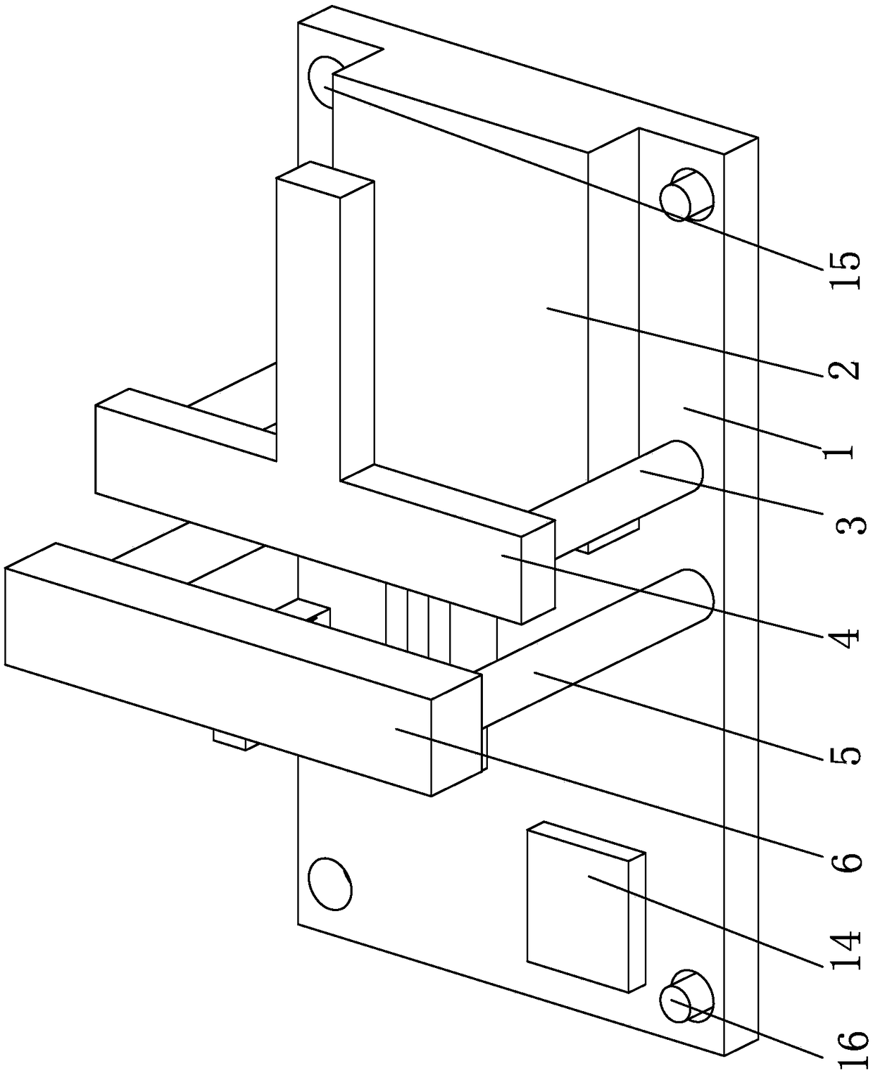 Conveniently used accounting voucher binding device