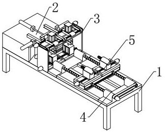 Tapping device at the end of a c-shaped elbow