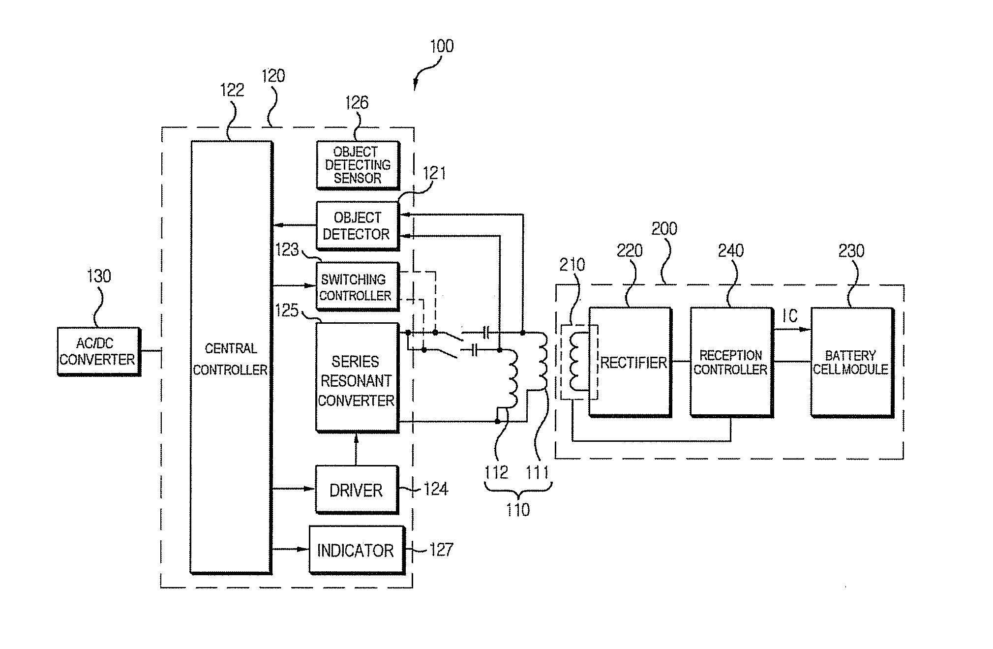Method for controlling power transmission in wireless power transmission apparatus and wireless power transmission apparatus thereof