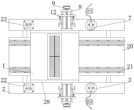 Full-automatic tray cleaning device