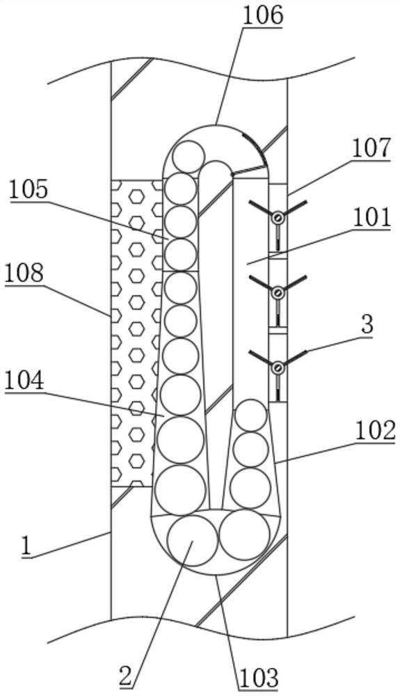 Internal heat circulation type dehumidification and heat dissipation type power distribution cabinet