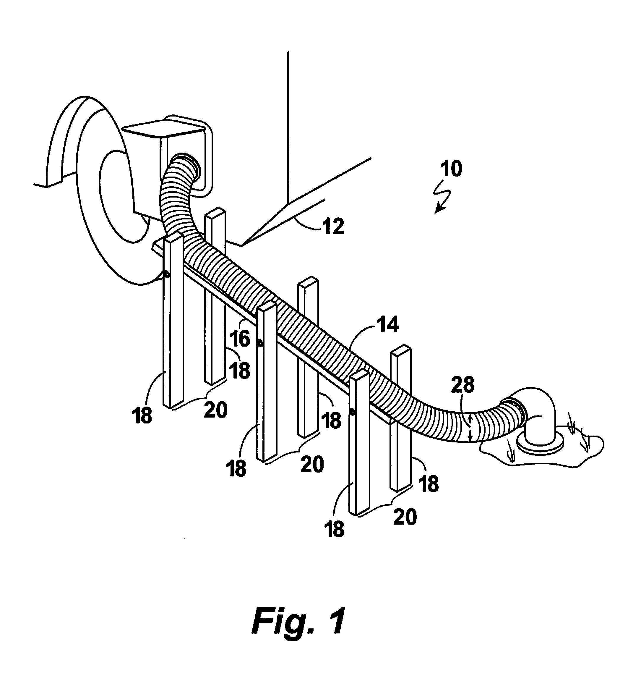 Hose landing system kit RVS and the like