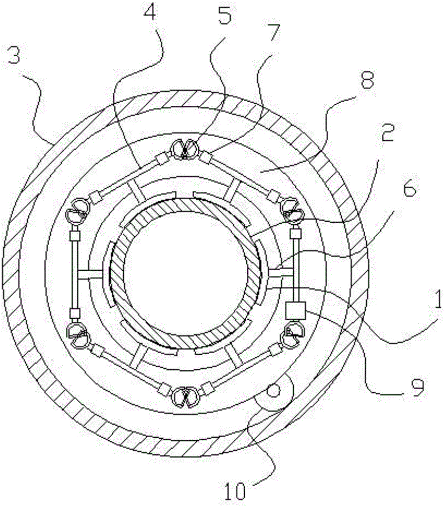 Marine diesel engine tail gas afterheat temperature difference energy utilization device