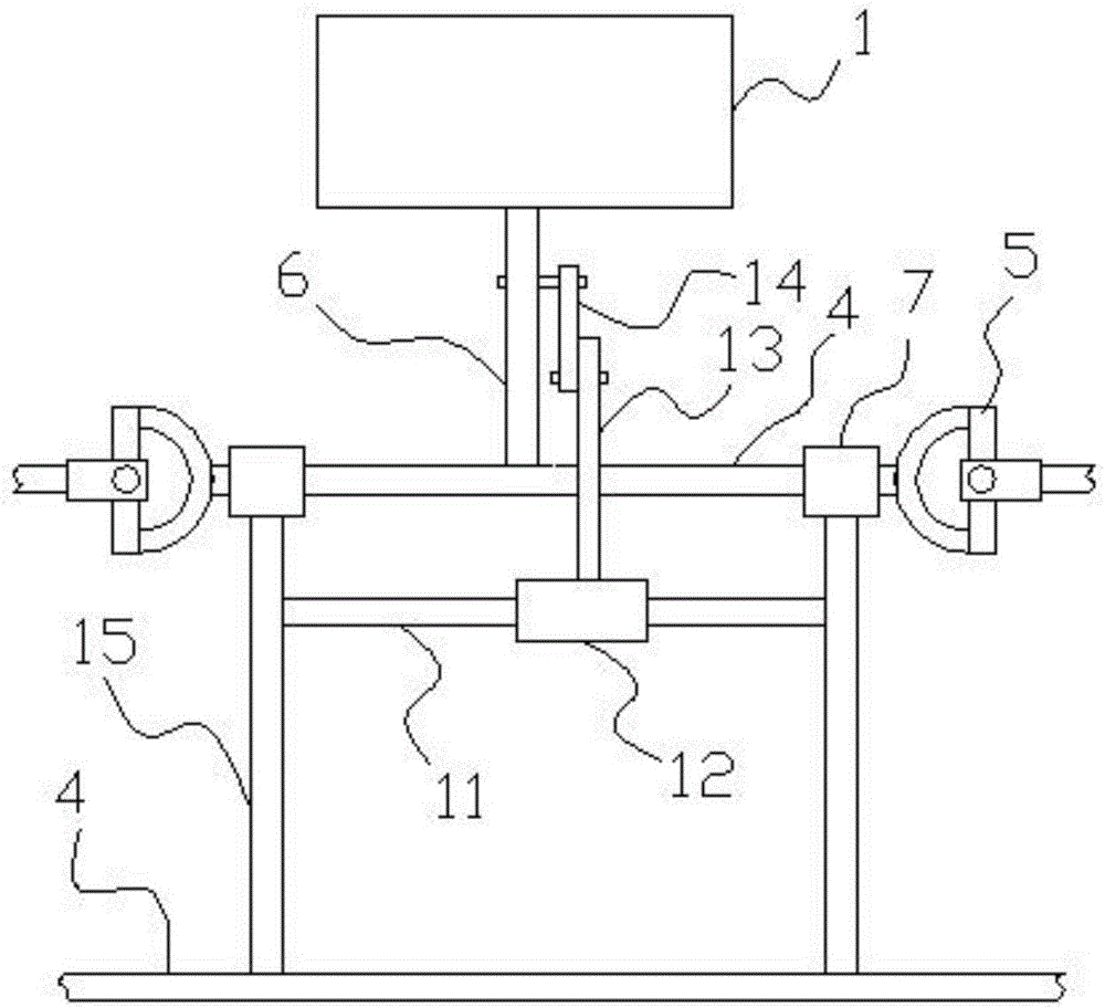 Marine diesel engine tail gas afterheat temperature difference energy utilization device