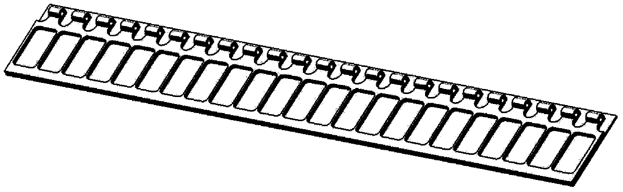 A hinged part drilling jig