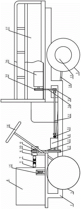 Multifunctional agricultural transport device