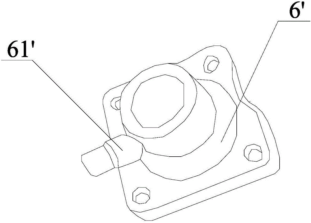 Processing device for air inlet cylinder cover
