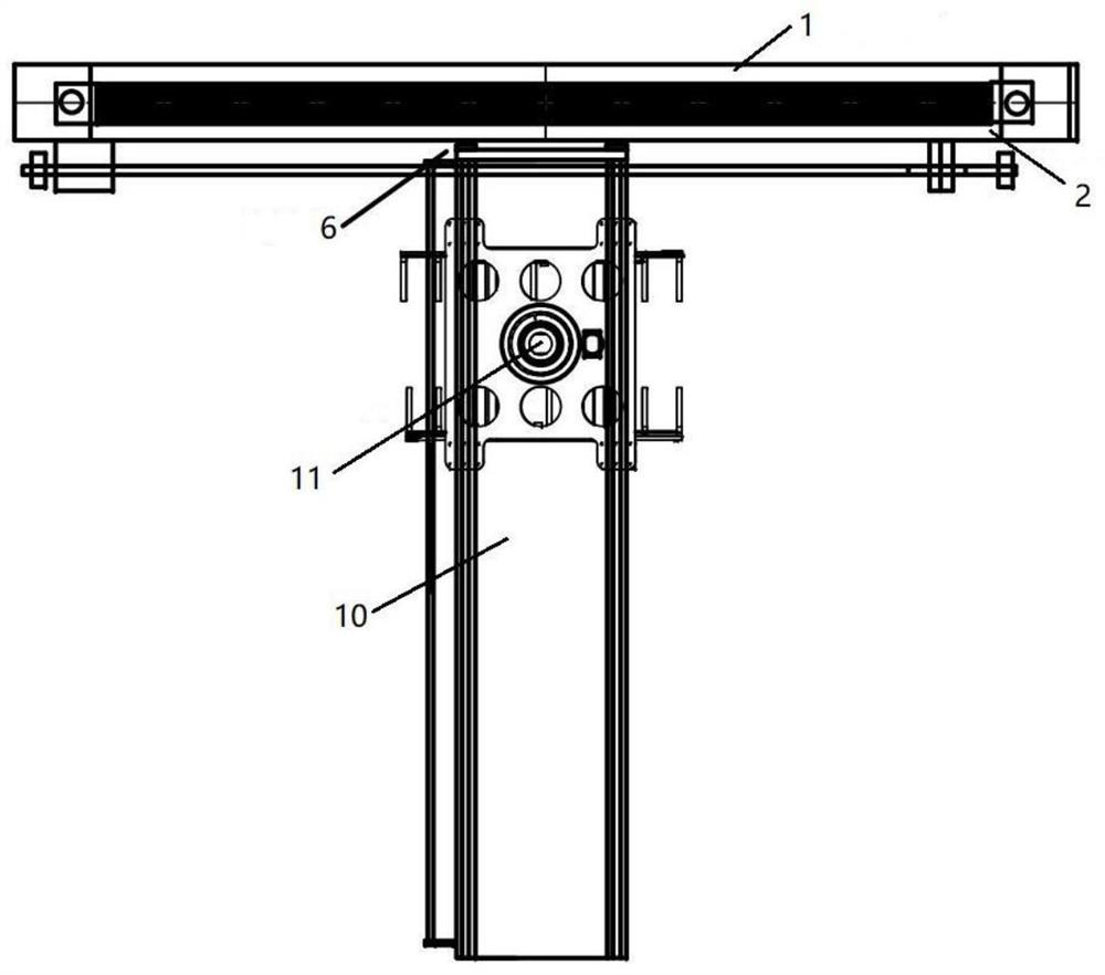 Low-cost full-automatic stand column stacking machine