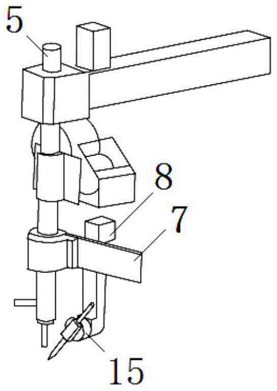 A kind of automatic welding device and its welding process