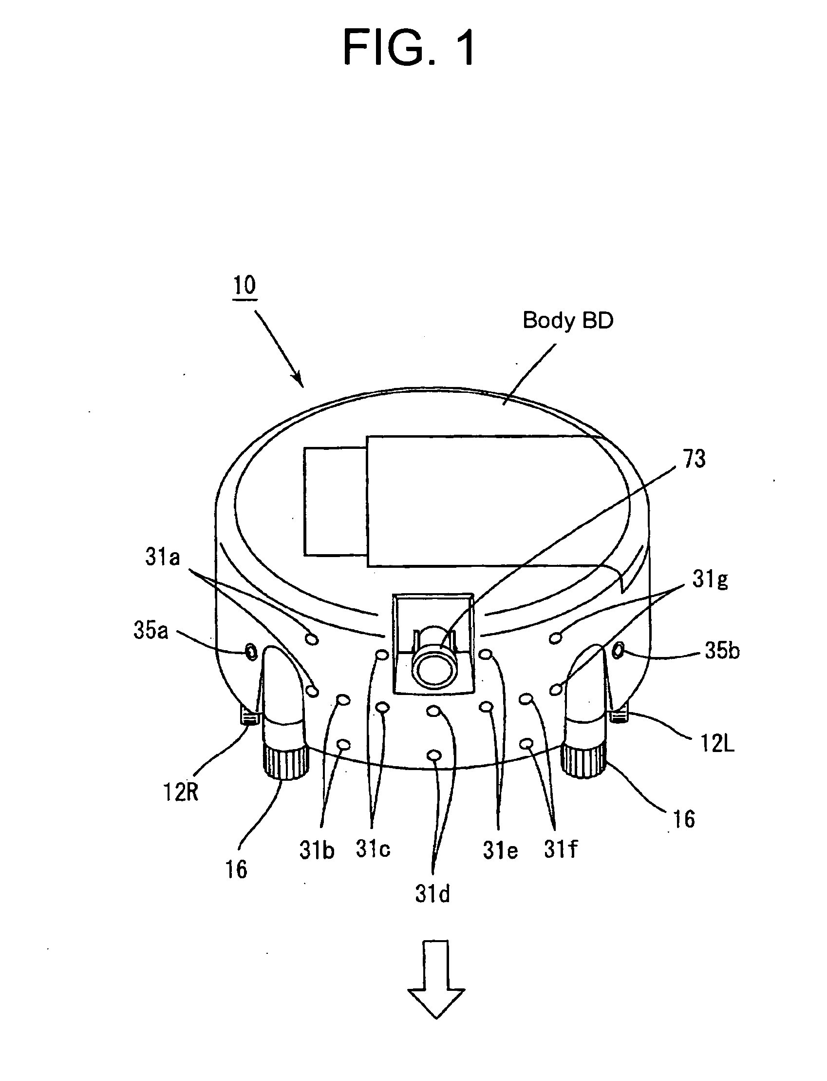 Travel device and self-propelled cleaner