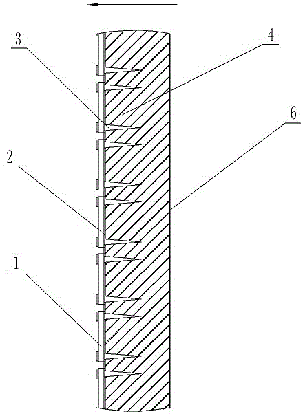 Furnace body and installation process of a low-temperature annealing well-type resistance furnace