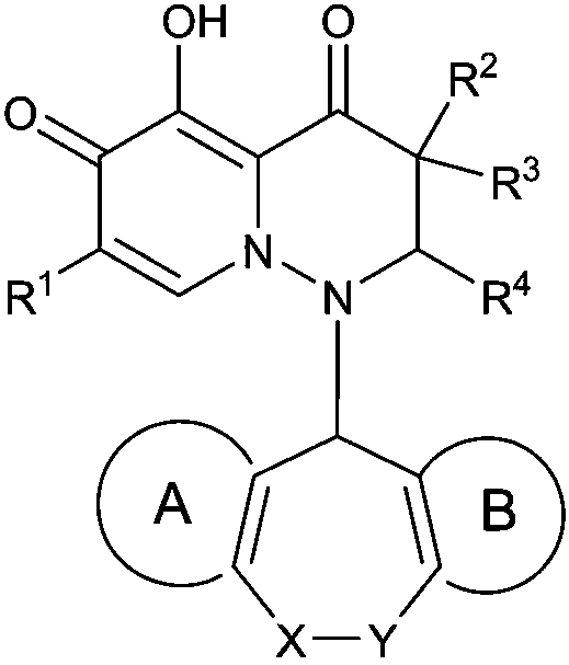 Azacyclo diketone compound and preparation method thereof