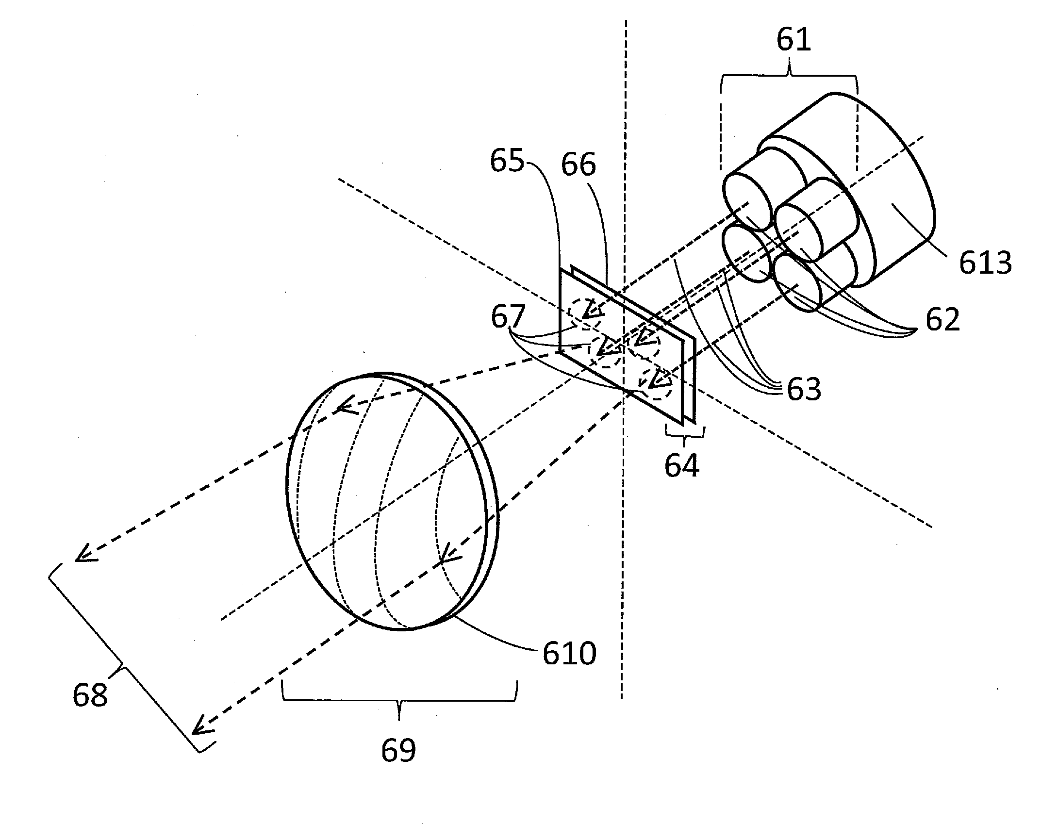 Headlight system incorporating adaptive beam function