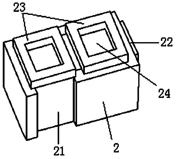 Mortar-free self-embedded masonry structure system and building comprising system