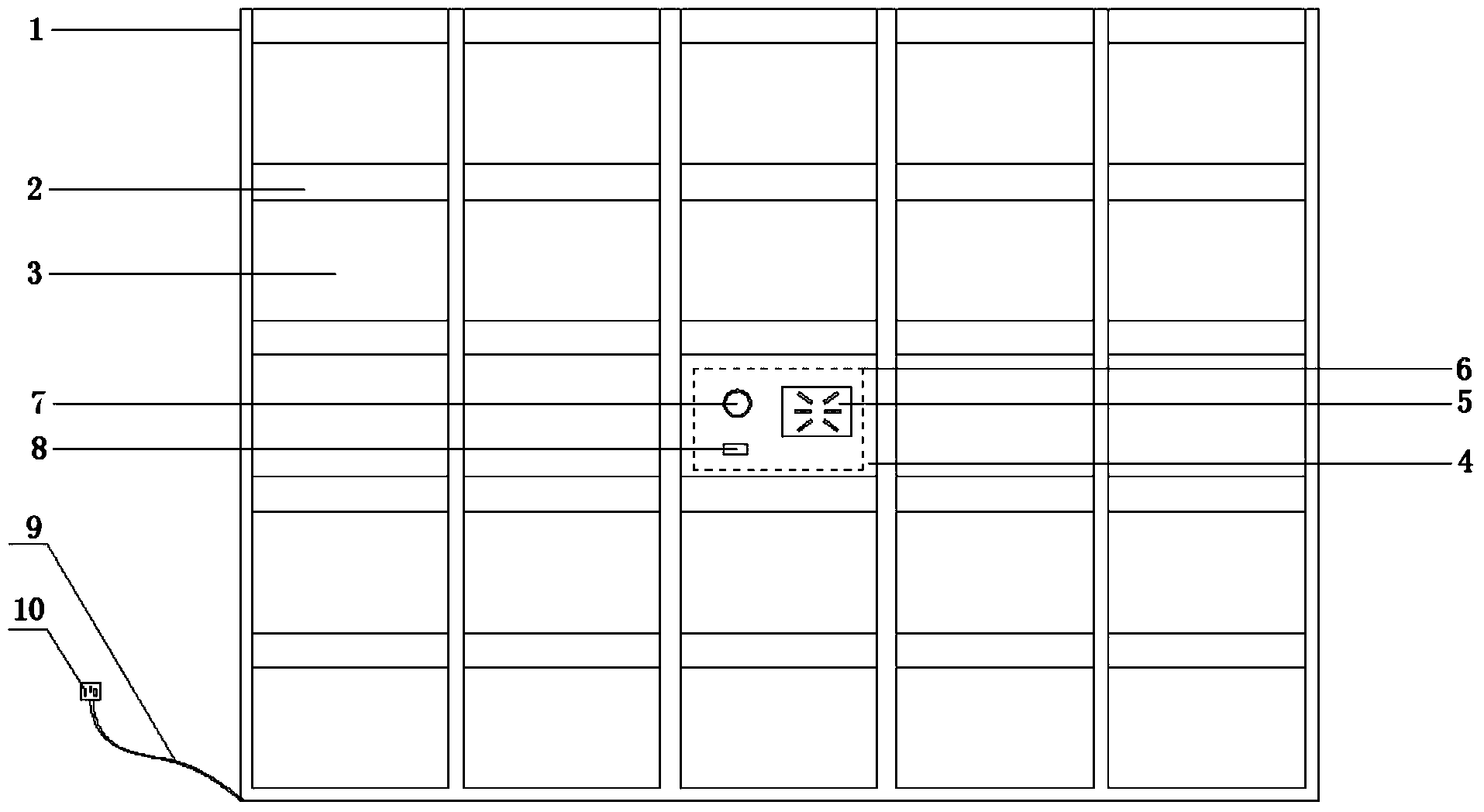 Voice picking system and method based on voice recognition goods shelf