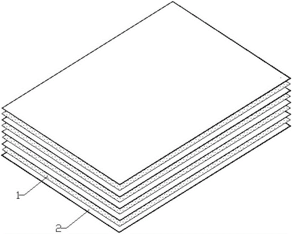 A method for resin film infiltration molding resin-based composite materials