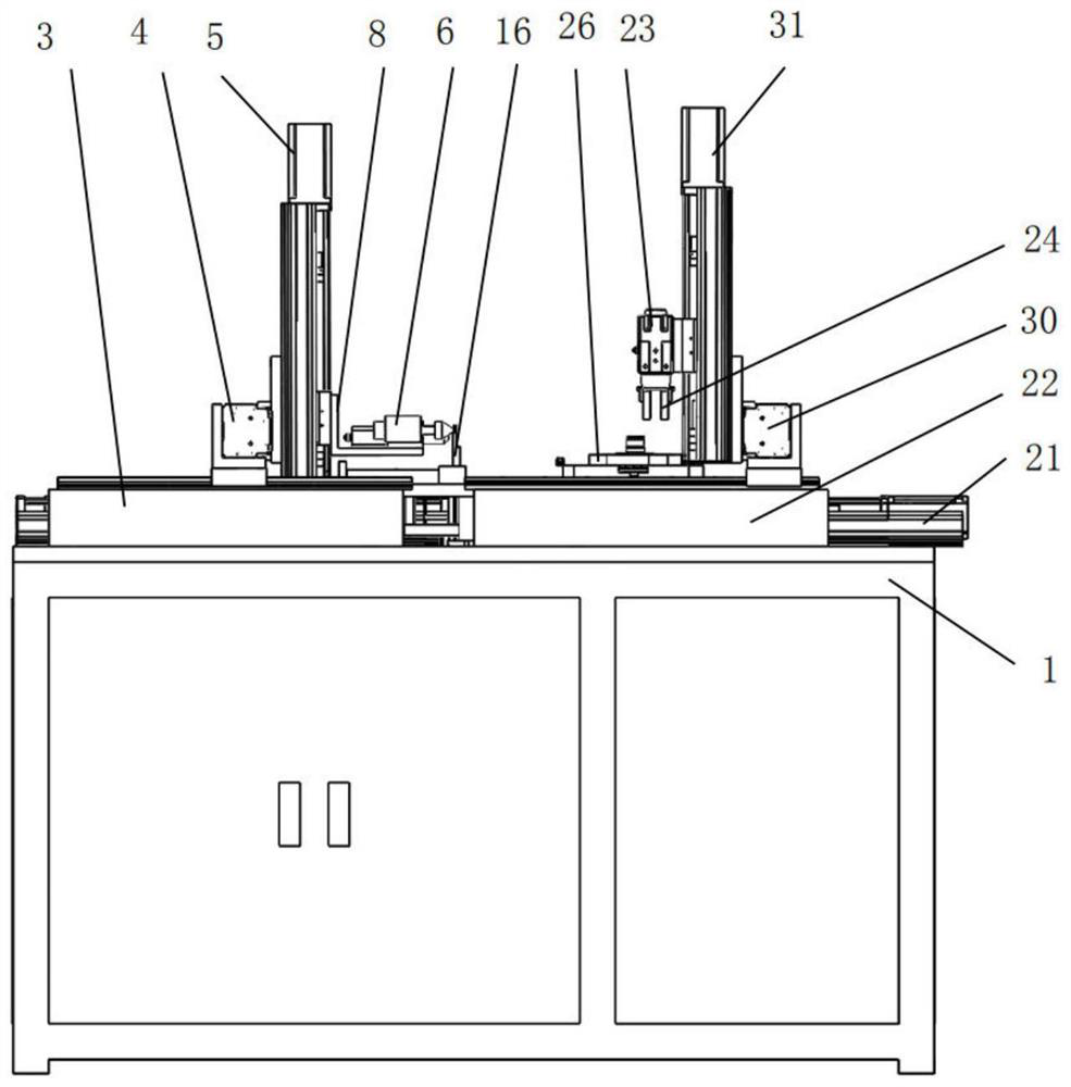 Automatic efficient magnetic steel sheet pasting device for rotor